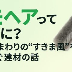 モヘアってなに？窓まわりの“すきま風”を防ぐ建材の話